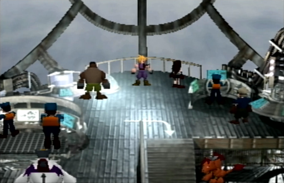 FINAL FANTASY VII - Quête du Chocobo Doré