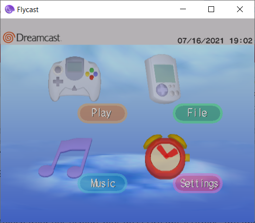 Installer-Configurer FlyCast émulateur PC-DreamCast