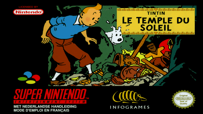 Tintin le temple du soleil